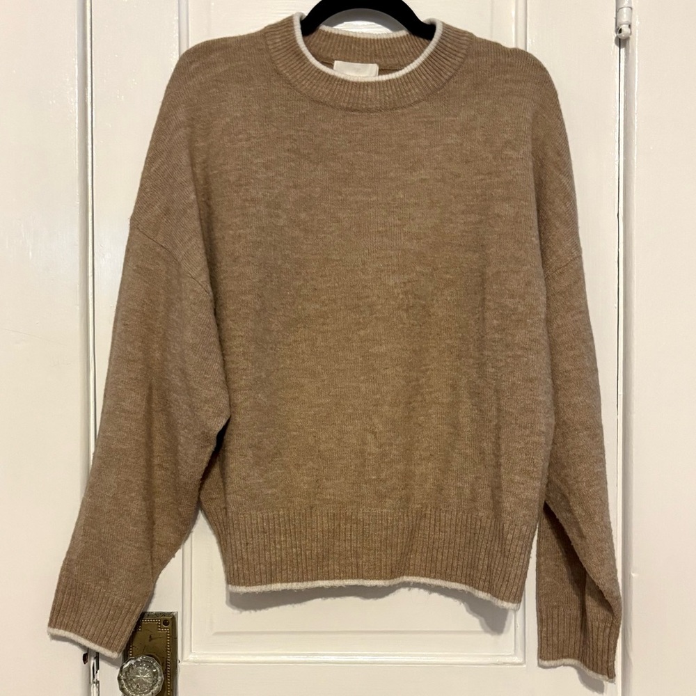 H&M Tan Knit Sweater